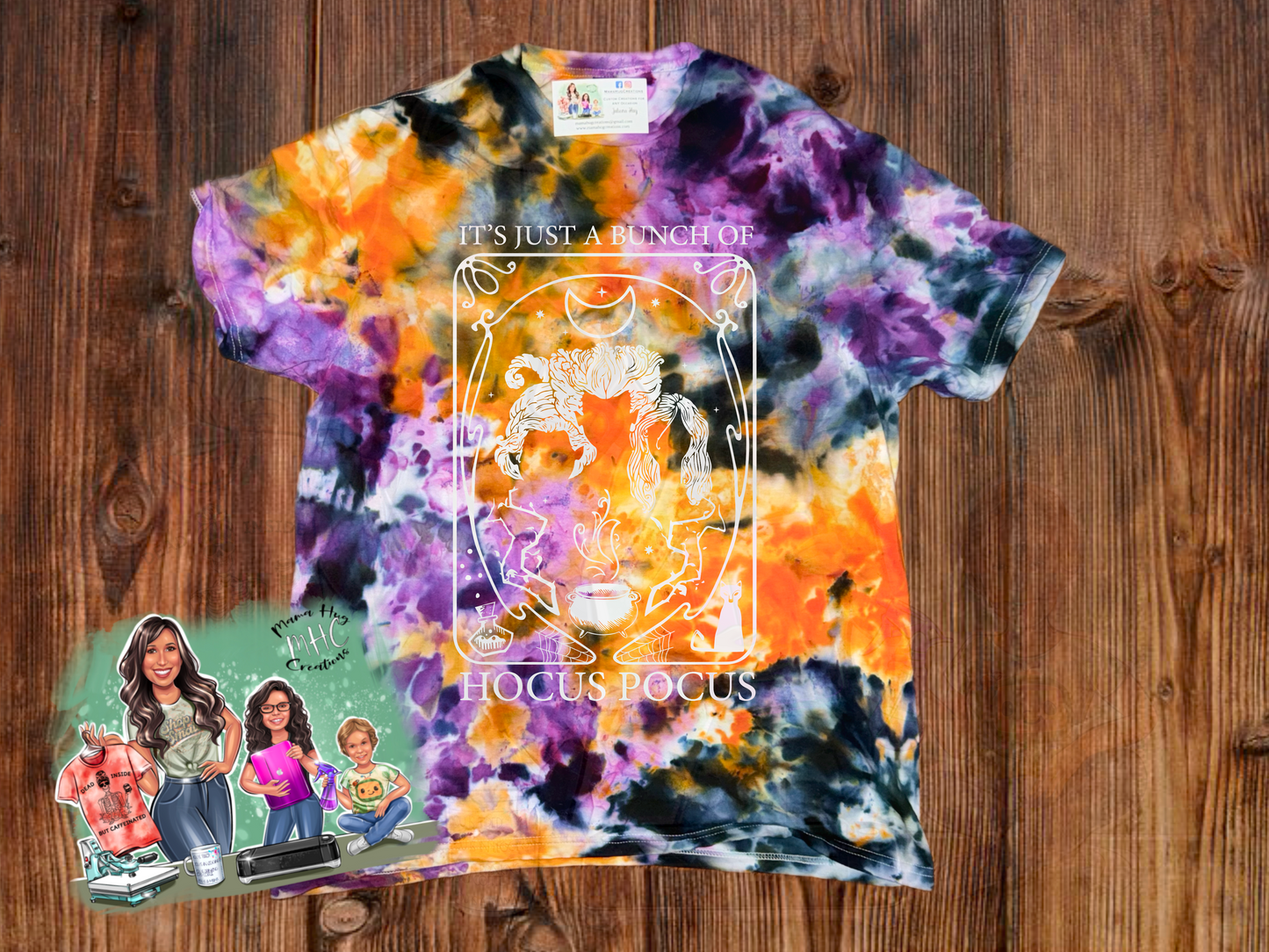 Witches Tarot Tie Dye