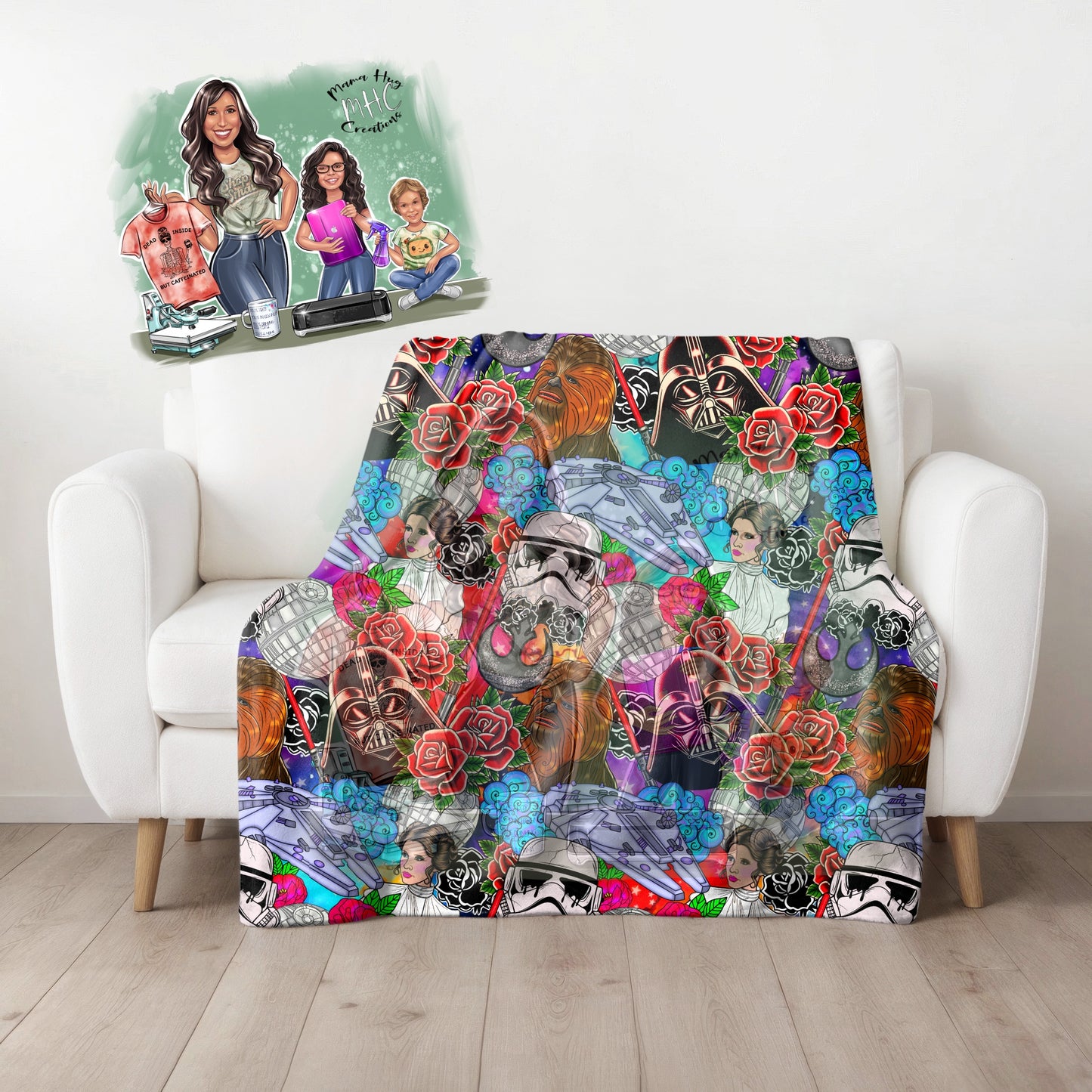 War Star Colorful Blanket
