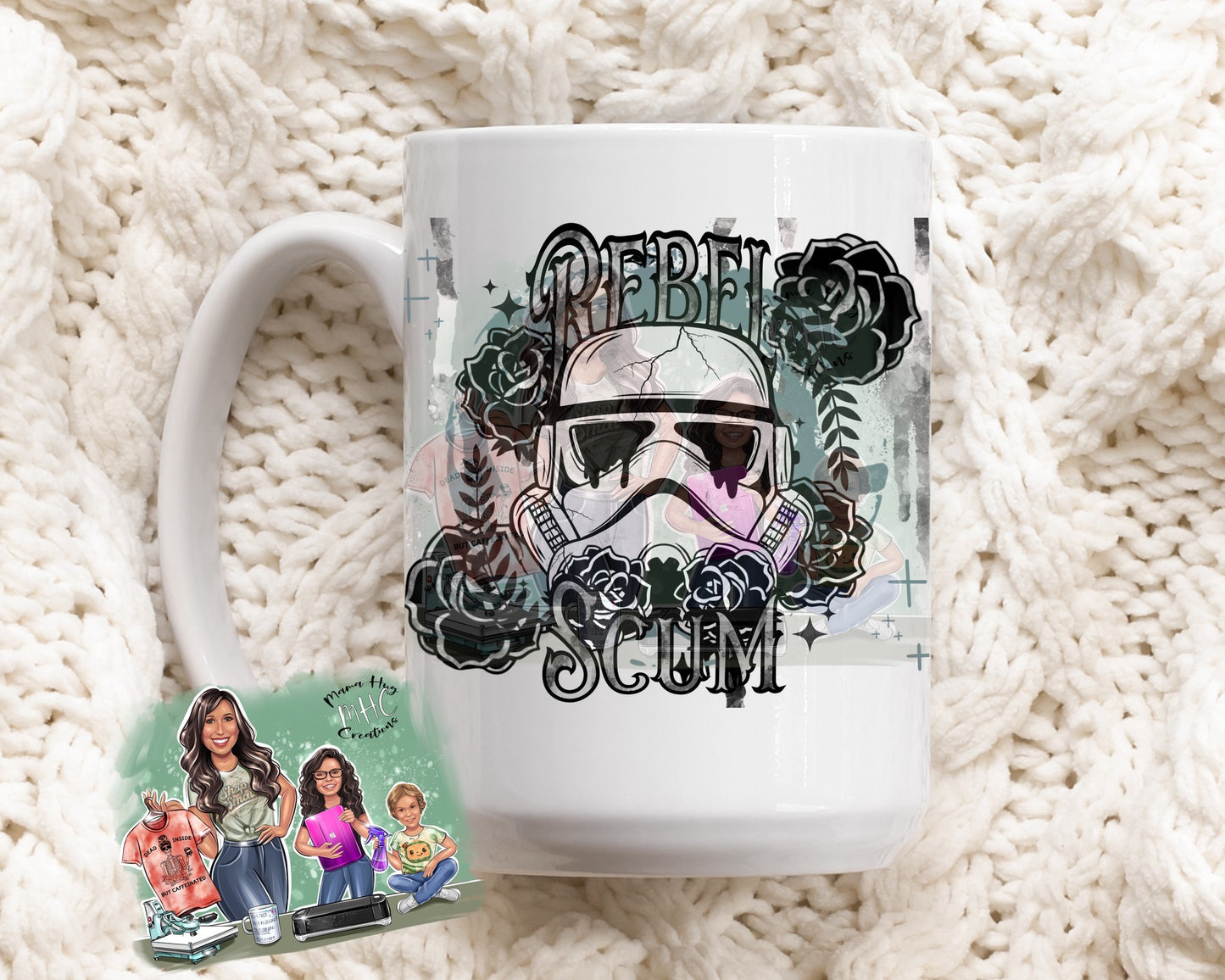 Rebel S.C.U.M 15oz Coffee Mug