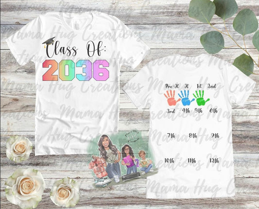 Grow with Me Class of 20xx Tshirt