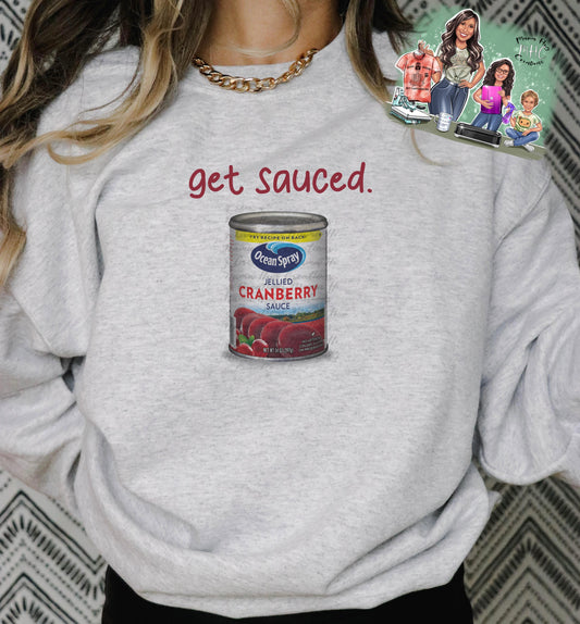 Get Sauced Crewneck Sweatshirt