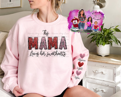 Mama Loves her Sweethearts Sweatshirt