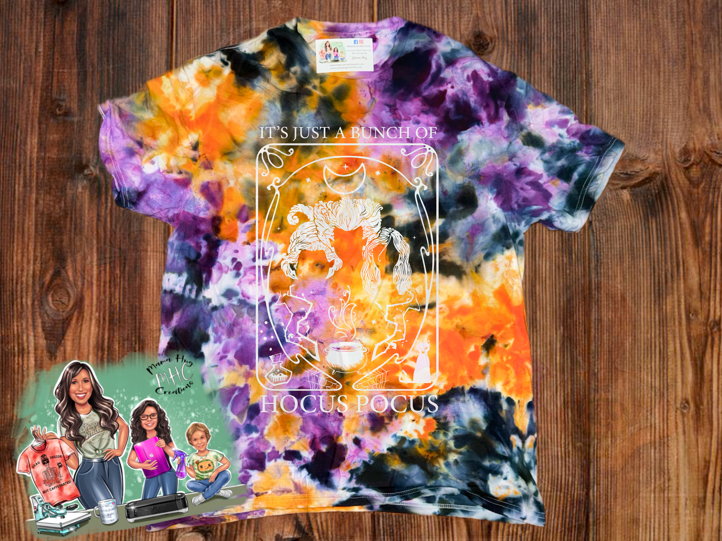 Witches Tarot Tie Dye