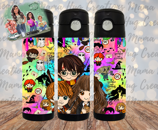 Kids HP Inspired Cartoon Straw Cup