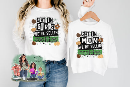 Mama / Mini Selling Cookies Long Sleeved Shirt