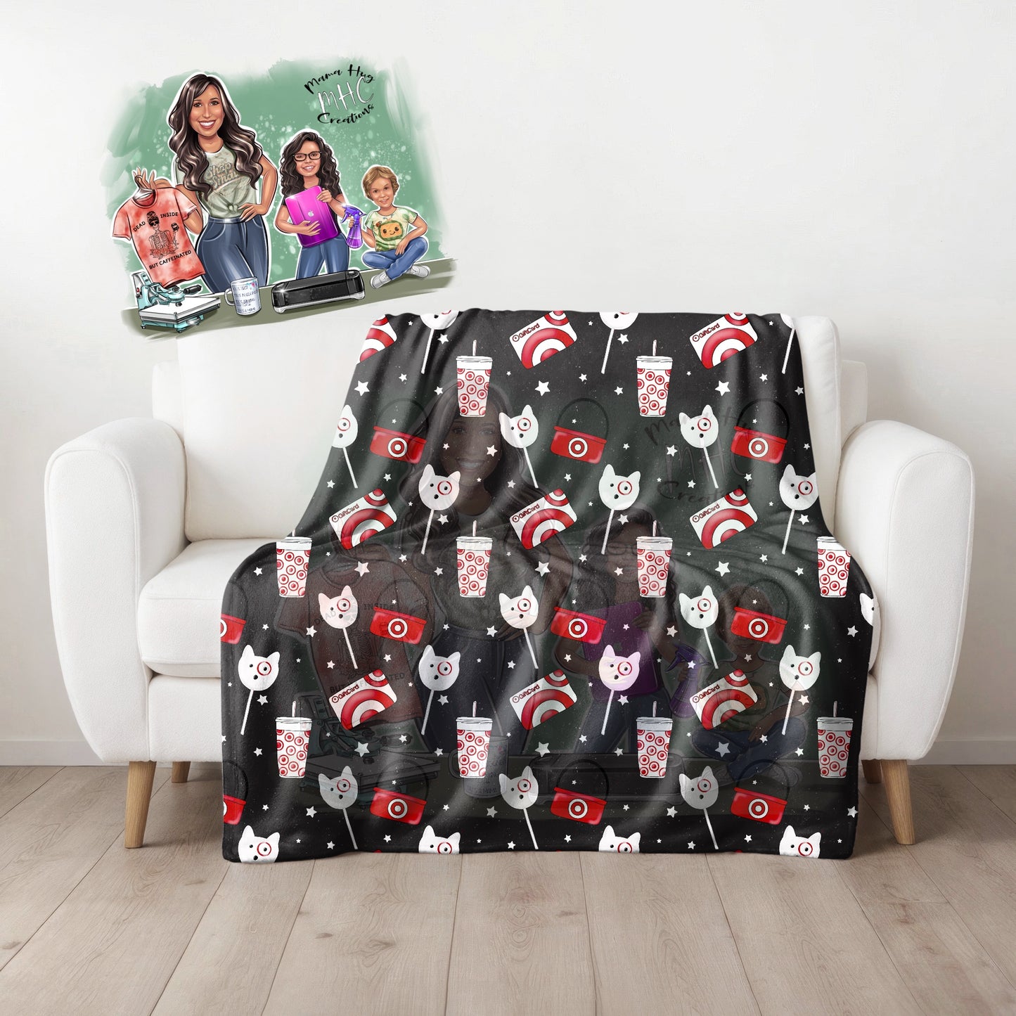 Sips, Trips & Pops Blanket