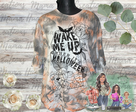 Wake me up when it's Halloween T-Shirt