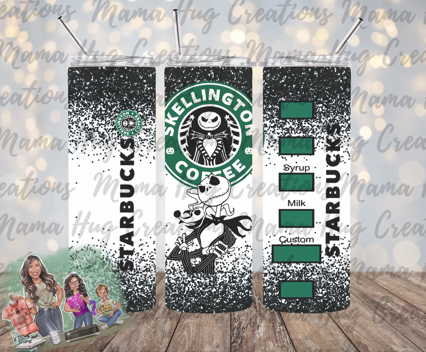 Starbucks Skeleton Coffee Tumbler