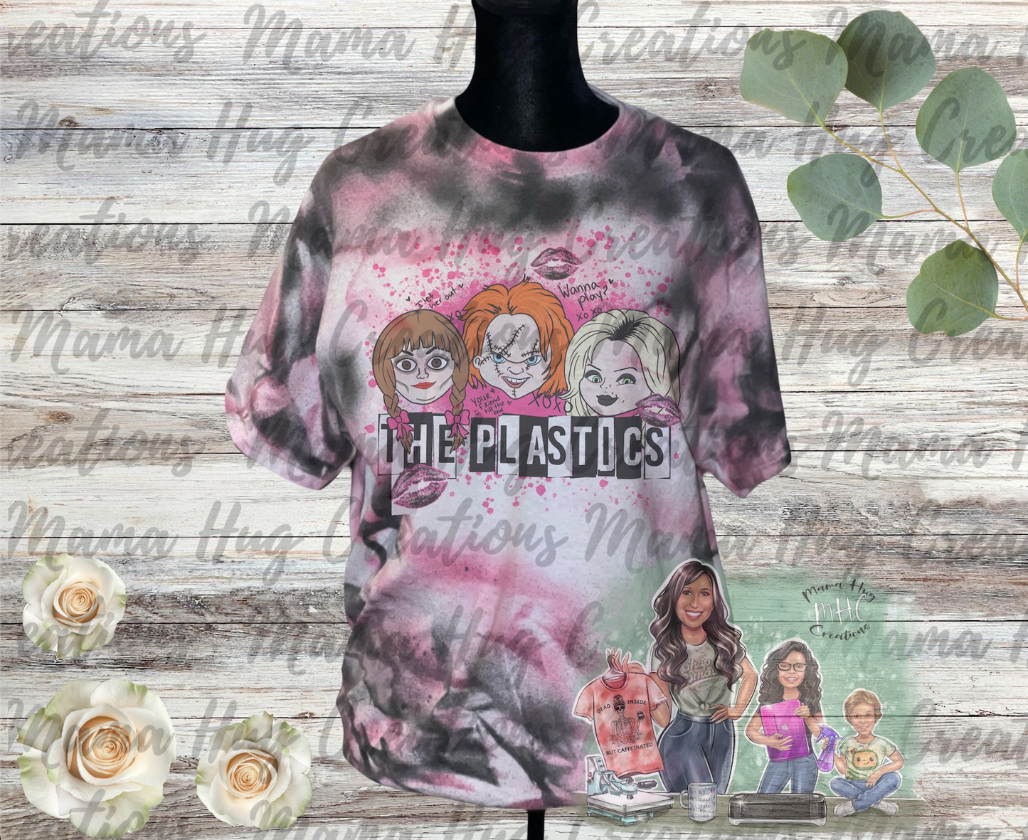 The Plastics Tie Dye T-Shirt
