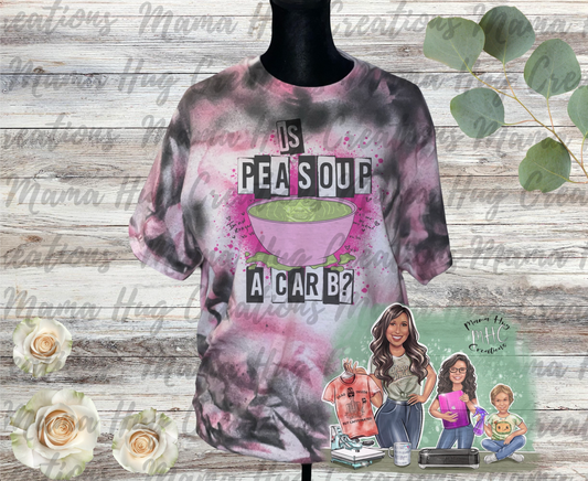 Is Pea Soup a Carb Tie Dye T-Shirt
