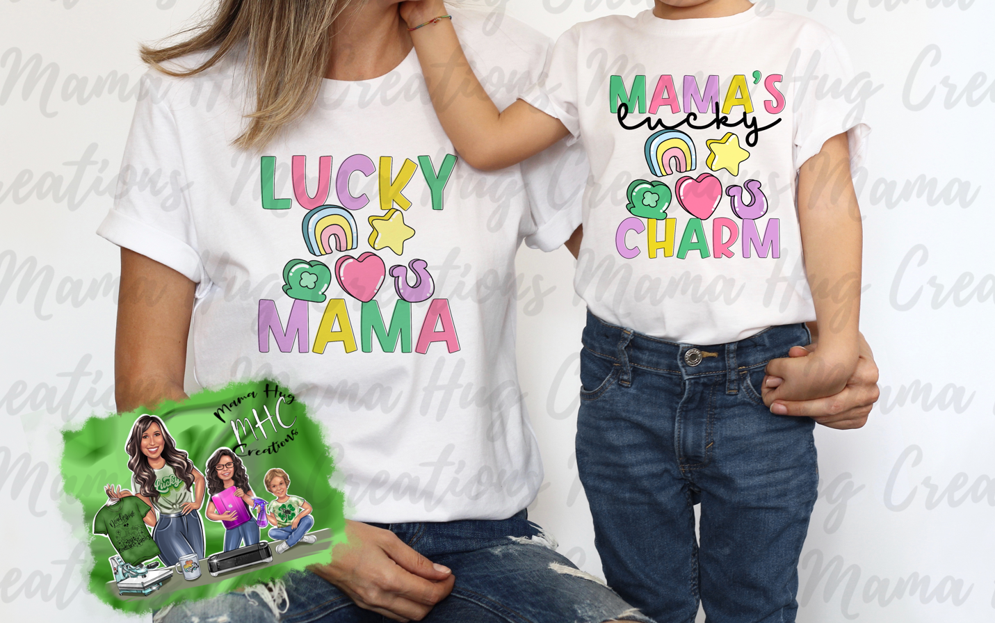 Mama / Mini Lucky Charms Matching T-Shirts