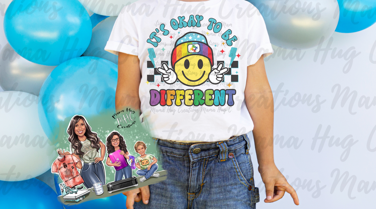 Kids It's Okay to be Different T-Shirt