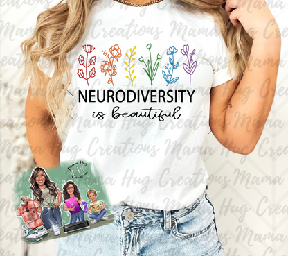 Neurodiversity is Beautiful T-Shirt