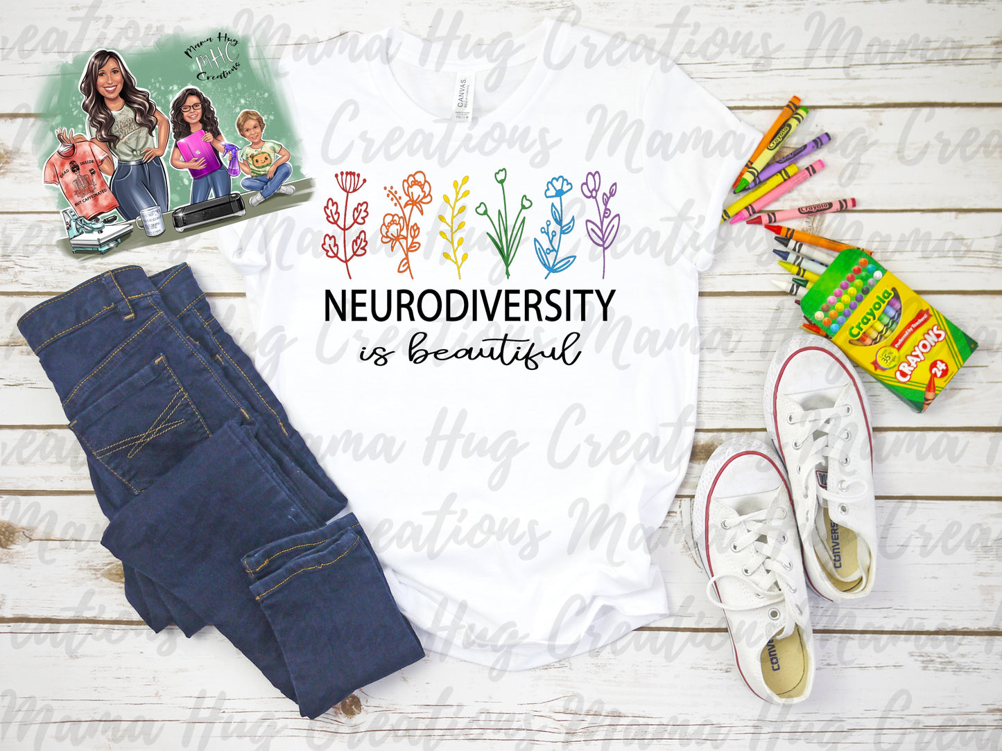 Neurodiversity is Beautiful T-Shirt